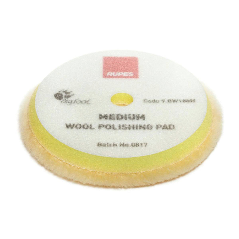 Rupes | Medium Wool Polishing Pad | Yellow