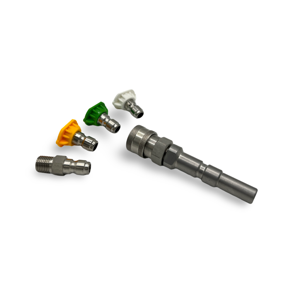 Quick Release Adaptor & Nozzles | Stainless Steel | KEW to MINI