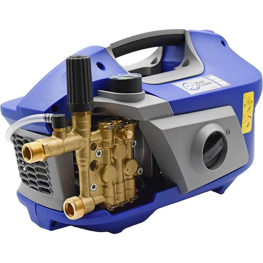 Blue clean outlet pressure washer