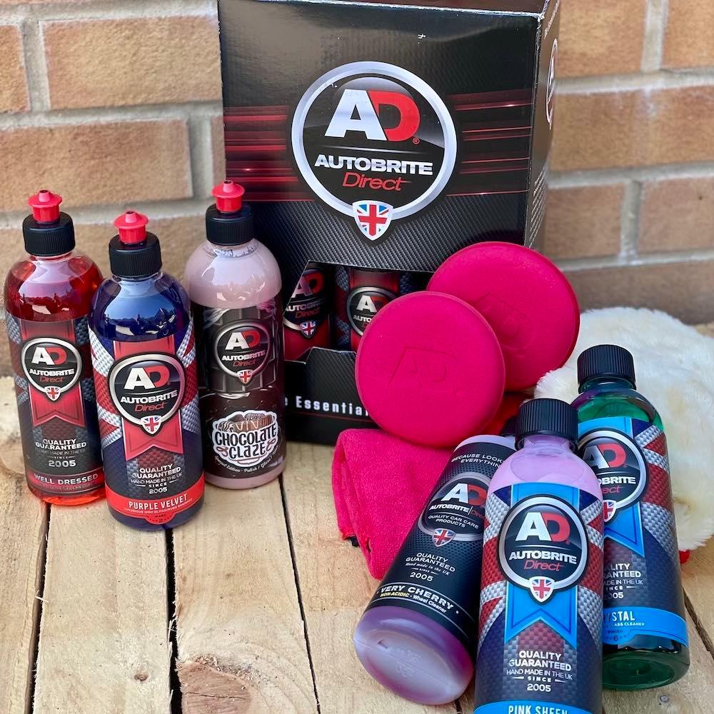 AUTOBRITE DIRECT | AUTOBRITE DIRECT | 12 Piece Essential Detailing Kit | AD-ESSENTIALKIT | ECA Cleaning Ltd